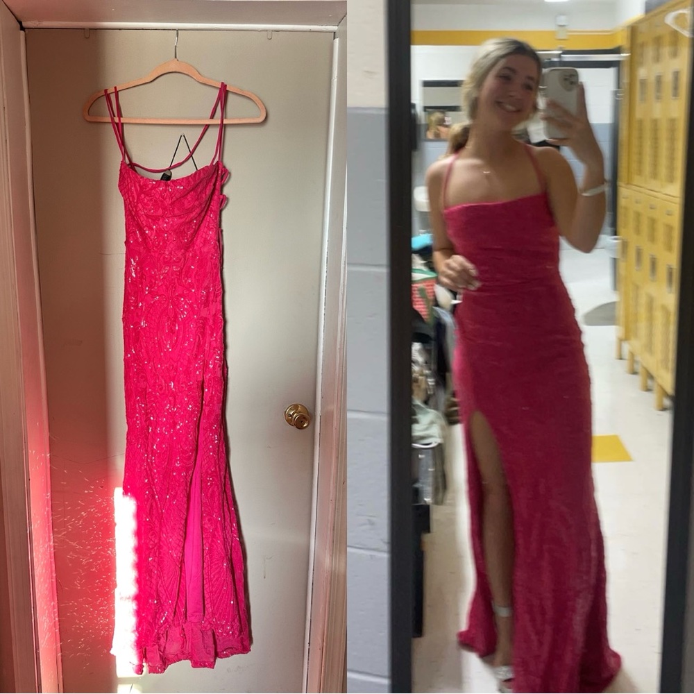 Windsor Fuchsia Maxi Dress